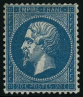 * N°22 20c Bleu - TB - 1862 Napoléon III.