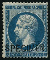 ** N°22d 20c Bleu - TB - 1862 Napoléon III