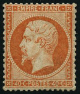 ** N°23 40c Orange - TB - 1862 Napoléon III