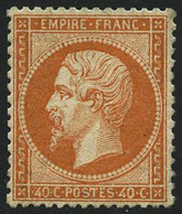 ** N°23 40c Orange - TB - 1862 Napoleone III