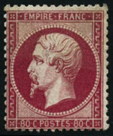 ** N°24 80c Rose - TB - 1862 Napoléon III