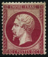 ** N°24 80c Rose - TB - 1862 Napoleon III