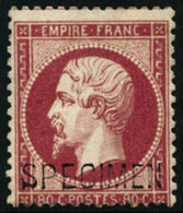 ** N°24d 80c Rose - TB - 1862 Napoleone III