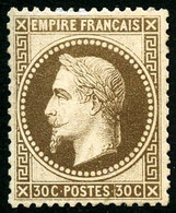 ** N°30 30c Brun - TB - 1863-1870 Napoléon III Con Laureles