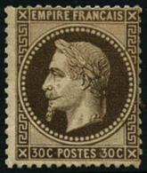 ** N°30 30c Brun - TB - 1863-1870 Napoleon III Gelauwerd