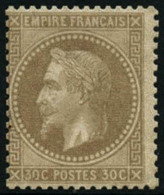 ** N°30a 30c Brun Clair - TB - 1863-1870 Napoléon III Con Laureles