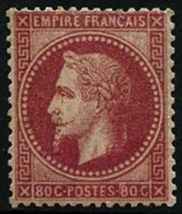 ** N°32 80c Rose, Centrage Parfait - TB - 1863-1870 Napoléon III Lauré