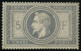 * N°33 5F Empire - TB - 1863-1870 Napoléon III Con Laureles