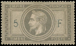 * N°33 5F Empire - TB - 1863-1870 Napoleone III Con Gli Allori