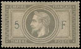 * N°33 5F Empire - TB - 1863-1870 Napoléon III Con Laureles