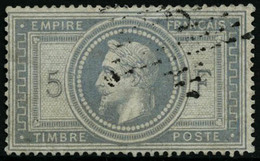 Oblit. N°33 5F Empire - TB - 1863-1870 Napoléon III Con Laureles