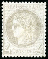 ** N°52 4c Gris - TB - 1871-1875 Ceres