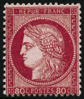 ** N°57 80c Rose, Signé Calves - TB - 1871-1875 Cérès