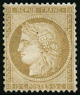 ** N°59 15c Bistre - TB - 1871-1875 Ceres