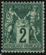 ** N°62 2c Vert - TB - 1876-1878 Sage (Type I)