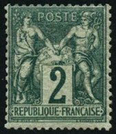 ** N°62 2c Vert - TB - 1876-1878 Sage (Tipo I)