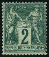 ** N°62 2c Vert - TB - 1876-1878 Sage (Typ I)