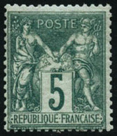 ** N°64 5c Vert - TB - 1876-1878 Sage (Tipo I)