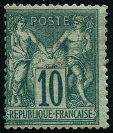 ** N°65 10c Vert - TB - 1876-1878 Sage (Type I)