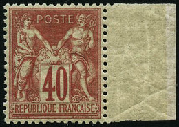 ** N°70 40c Rouge-orange - TB - 1876-1878 Sage (Typ I)