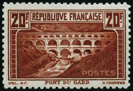 ** N°262B 20F Pont Du Gard, Dent 11 - TB - Altri & Non Classificati