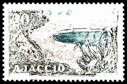 ** N°981 20F Ajaccio, Impression Dépouillée - TB - Altri & Non Classificati