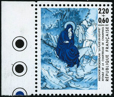 ** N°2498 Croix-rouge 1987 Bleu Foncé Et Bleu Clair - TB - Otros & Sin Clasificación