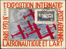 CP N°6c 1F50 Outremer EIPA S/carte De L'expo - TB - Altri & Non Classificati