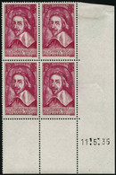 ** N°305 1F50 Rose, Bloc De 4 CD 11/5/35 - TB - Autres & Non Classés