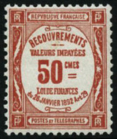 ** N°47 50c Rouge - TB - Altri & Non Classificati