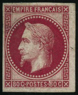 * N°10 80c Rose Quasi SC, Signé Brun - TB - Other & Unclassified