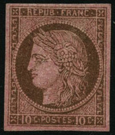 * N°18 10c Brun S/rose - TB - Andere & Zonder Classificatie