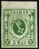 * N°4 5s Vert - TB - Brême