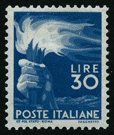 ** N°501 30l Bleu - TB - Non Classés