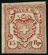 * N°22 15Rp Rouge, Type I  RARE - TB - Altri & Non Classificati