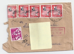 Timbres Japon Sur Enveloppe - Covers & Documents