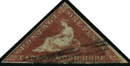 Oblit. N°1 1p Rouge - TB - Cap De Bonne Espérance (1853-1904)