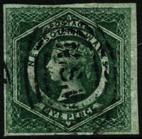 Oblit. N°22 5p Vert Foncé - TB - Mint Stamps