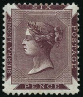 ** N°3 6p Violet - TB - Sierra Leona (...-1960)