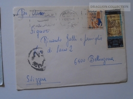 E0091 EGYPT   Cover  1971  Cancel CAIRO  To Bellizona - Covers & Documents