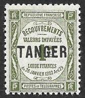 MAROC  1918 -  TANGER  - Taxe  42 - NEUF** - Impuestos