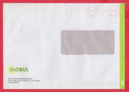 241081 / RARE Bulgaria Machine Stamps (ATM) 09.02.2008 - 00.53 , PB 0007 SOFIA 1000 , GLOBUL Mobile Operator - Lettres & Documents