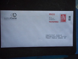 ENVELOPPE POSTEREPONSE Prio "INSTITUT CURIE" - Prêts-à-poster:reply