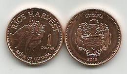 Guyana 1 Dollar 2015. High Grade - Guyana