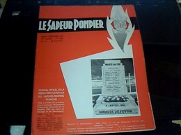 Militaria Pompier Revue Le Sapeur Pompier Trimensuel 1/02/03/1966 Avec Des Pubs 79 Pages - Brandweer