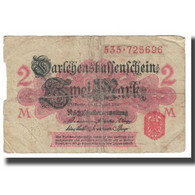 Billet, Allemagne, 2 Mark, 1914, 1914-08-12, KM:53, AB+ - Other & Unclassified