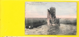 LESPARRE Rare Colorisée Terrasse Tour Ancien Château (Guillier) Gironde (33) - Lesparre Medoc