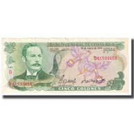 Billet, Costa Rica, 5 Colones, 1990, 1990-01-01, KM:241, TTB - Costa Rica