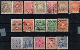 Etats Indiens - Cochin - 1943-1950 - Lot De 17 Oblitérés - Cochin