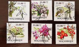 MOZAMBIQUE Fleurs, Flores, Flowers, ORCHIDEES, ORCHID, ORCHIDEA, Série Emise En 2010 Oblitérée (used) - Orquideas